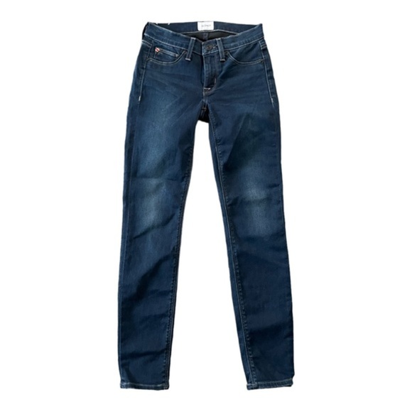 Hudson Jeans Ankle Krista Super Skinny Jean Size 25 Dark Wash - Picture 2 of 11